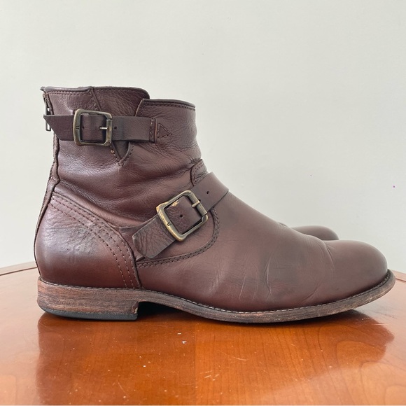 Frye Other - Frye Men’s Tyler Engineer Back Zip Moto Riding Boot